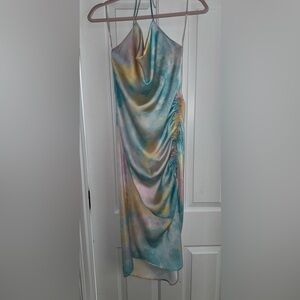 Zara cowl neck maxi dress